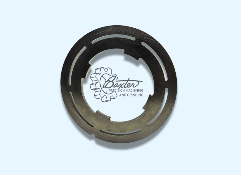 Comparison of in-house grinding versus outsourced grinding showing differences in cost, quality, and risk for precision machined parts.