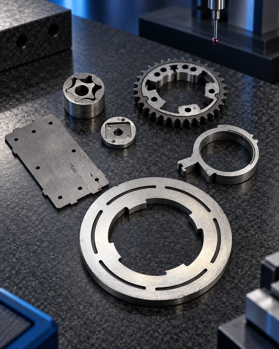 Fine grinding services for controlled flatness and surface finish